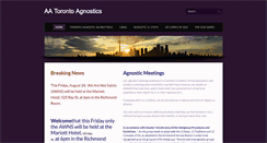 Desktop Screenshot of aatorontoagnostics.com